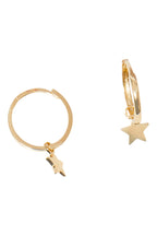 Boucle D'Oreilles " Isis" Or Jaune 375/1000
