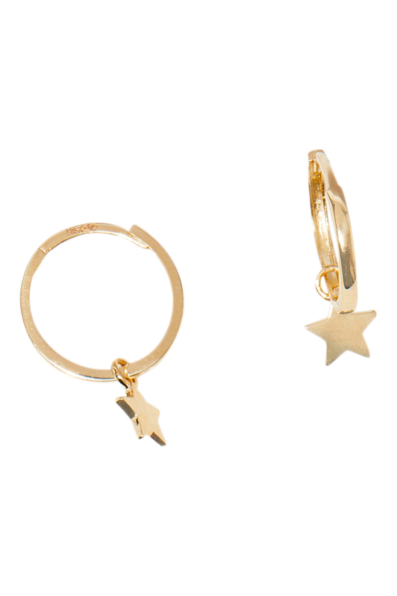 Boucle D'Oreilles " Isis" Or Jaune 375/1000