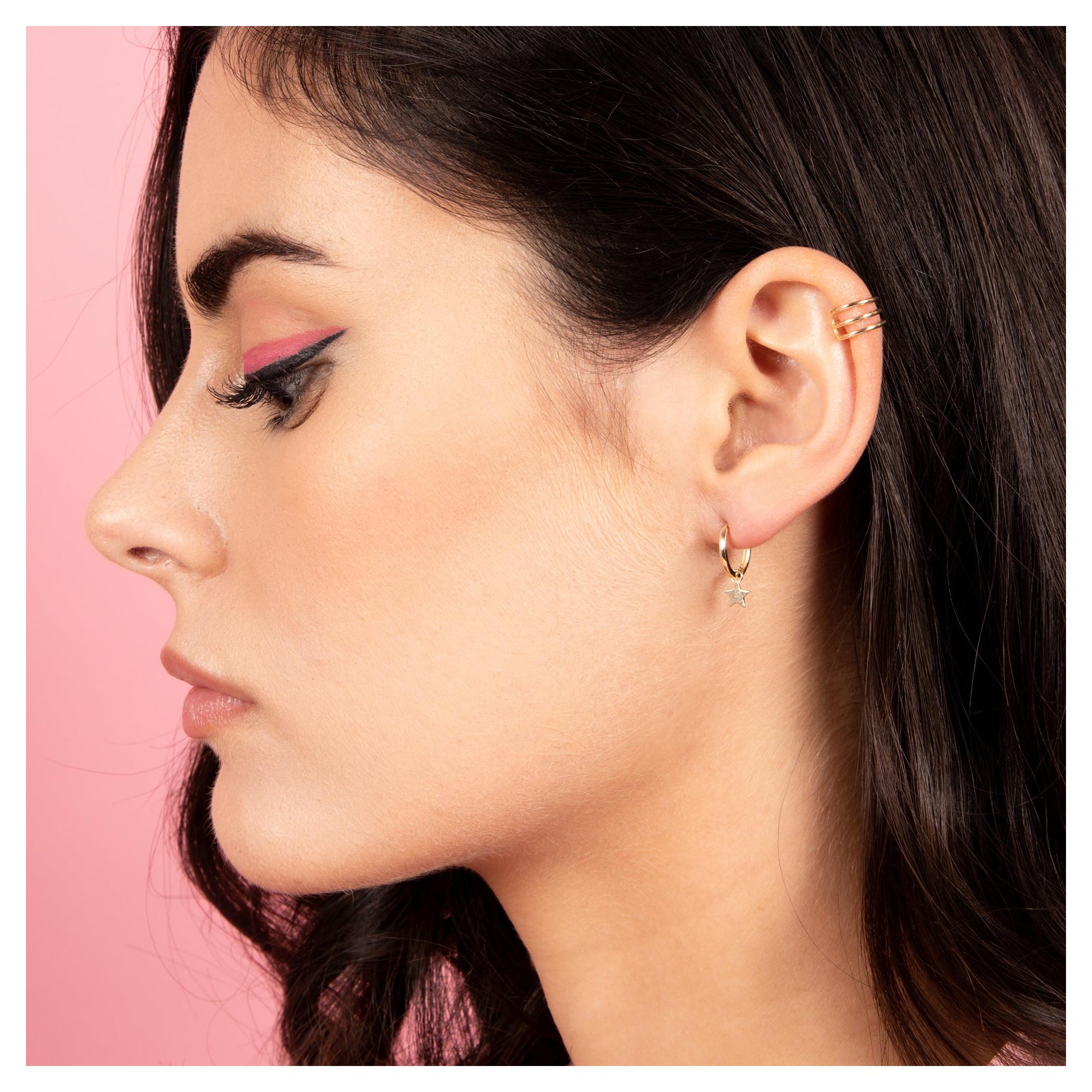 Pendientes “Isis” – Oro amarillo 375/1000