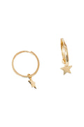 Boucle D'Oreilles "Isis" Or Jaune 375/1000