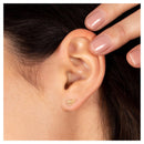 Boucles D'Oreilles "Feuilles D'Or" - Or Jaune 375/1000