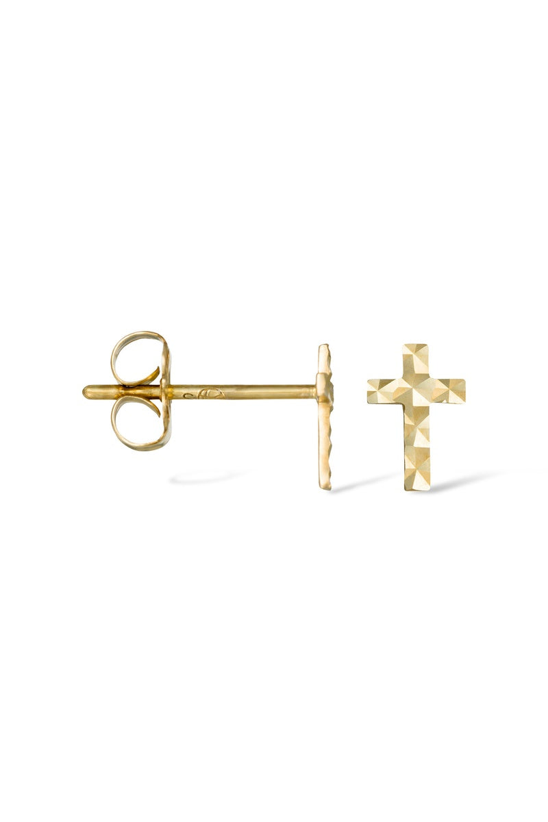 Boucles D'Oreilles "Faith" Or Jaune 375/1000
