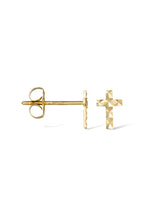 Boucles D'Oreilles "Faith" Or Jaune 375/1000