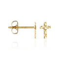 Boucles D'Oreilles "Faith" Or Jaune 375/1000