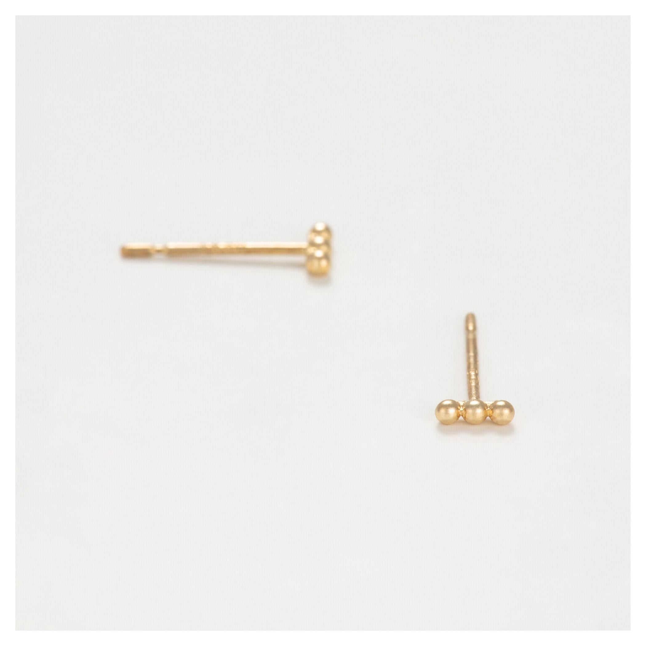 “Emma” Earrings – 375/1000 Yellow Gold