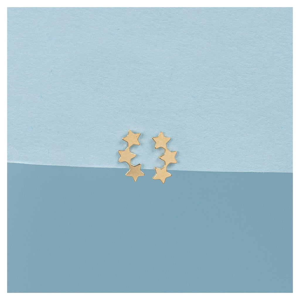 Pendientes “Andrómeda” – Oro amarillo 375/1000