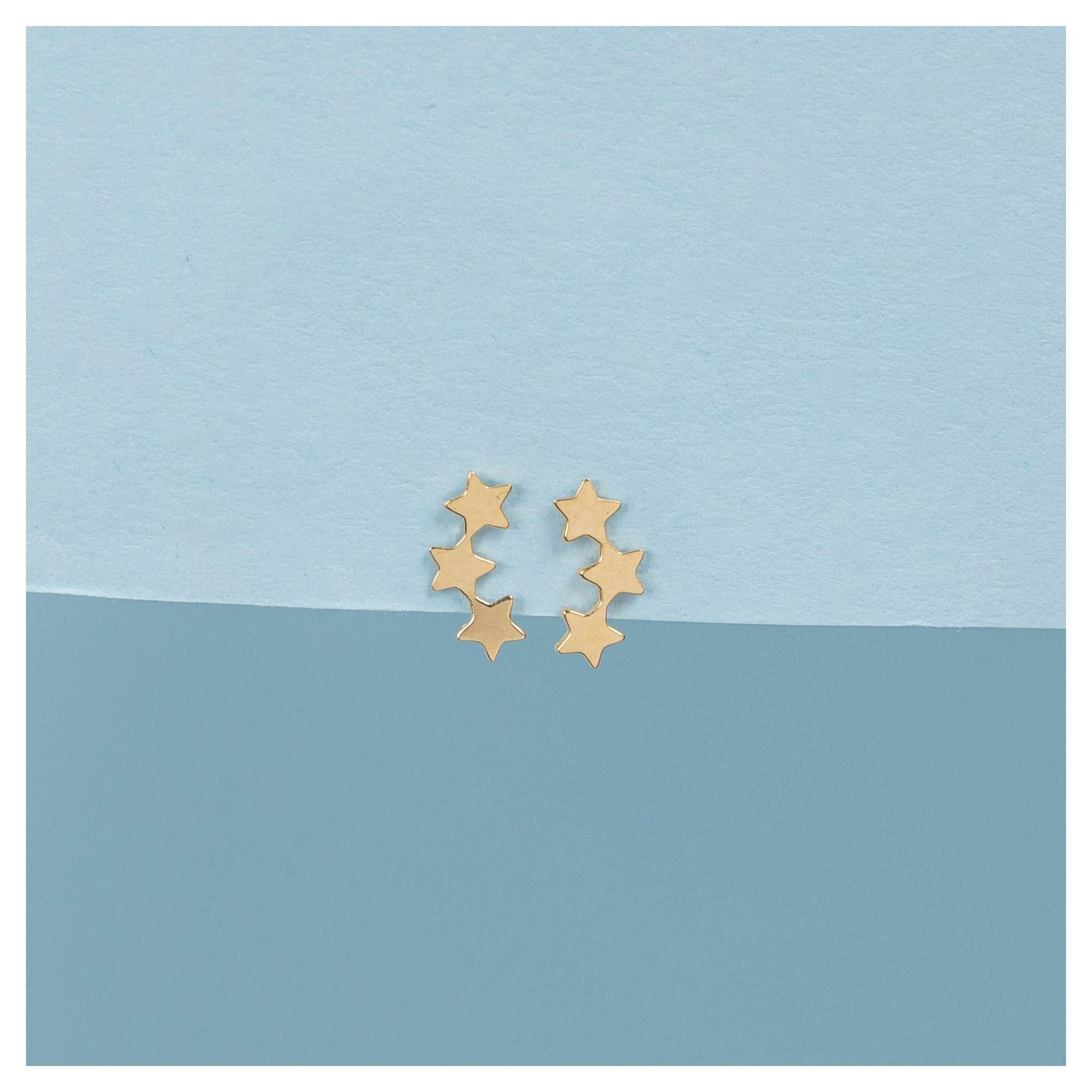 Pendientes “Andrómeda” – Oro amarillo 375/1000