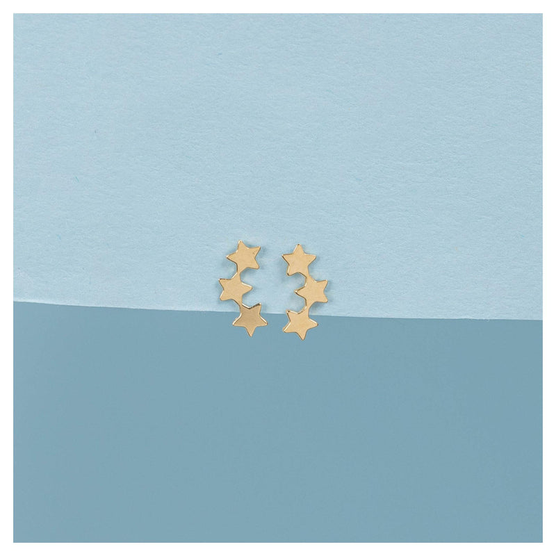 Boucles D'Oreilles "Andromède" - Or Jaune 375/1000