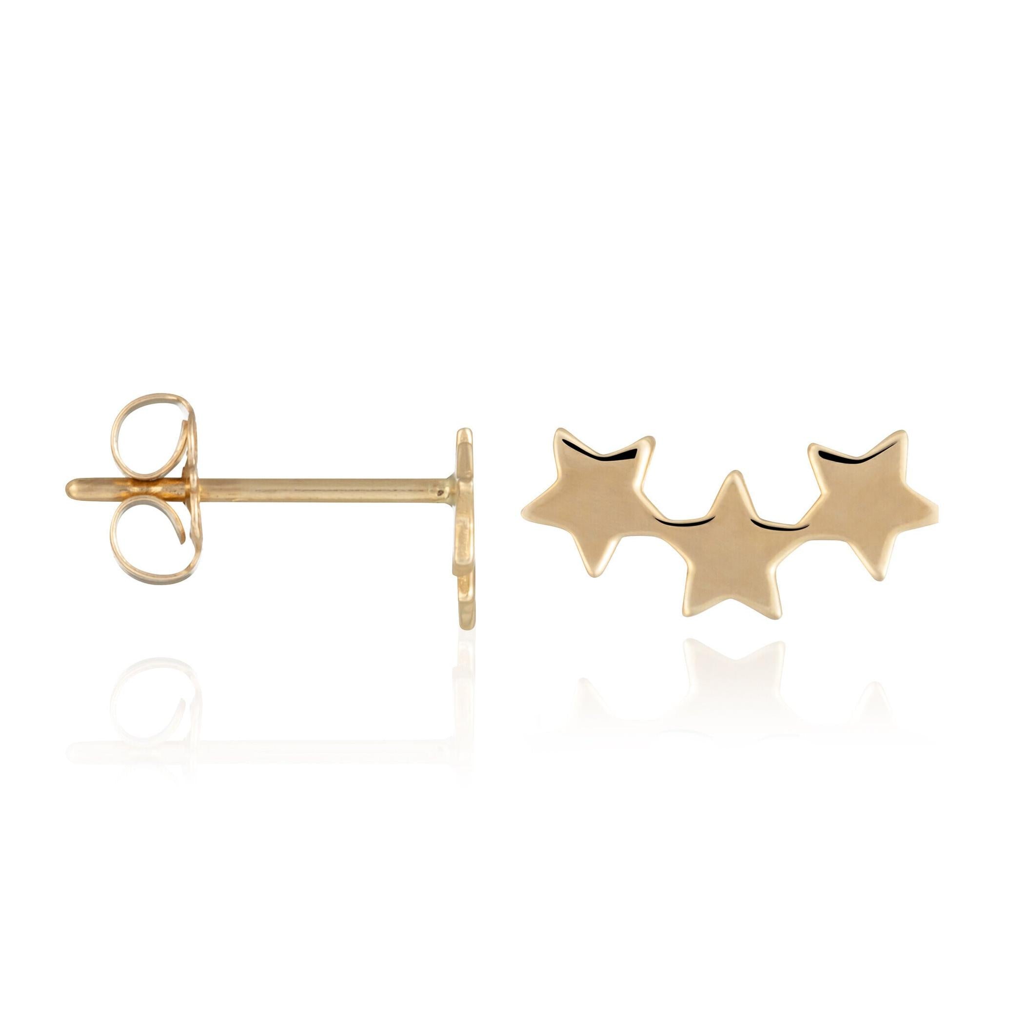Pendientes “Andrómeda” – Oro amarillo 375/1000