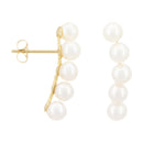 Boucles D'Oreilles Perle Grimpantes