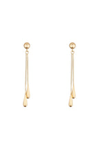 Boucles D'Oreilles "Pluie Dorée" Or Jaune 375/1000
