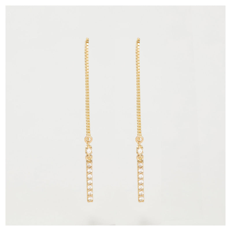 Boucles D'Oreilles "Jolies Pendantes" Or Jaune 375/1000