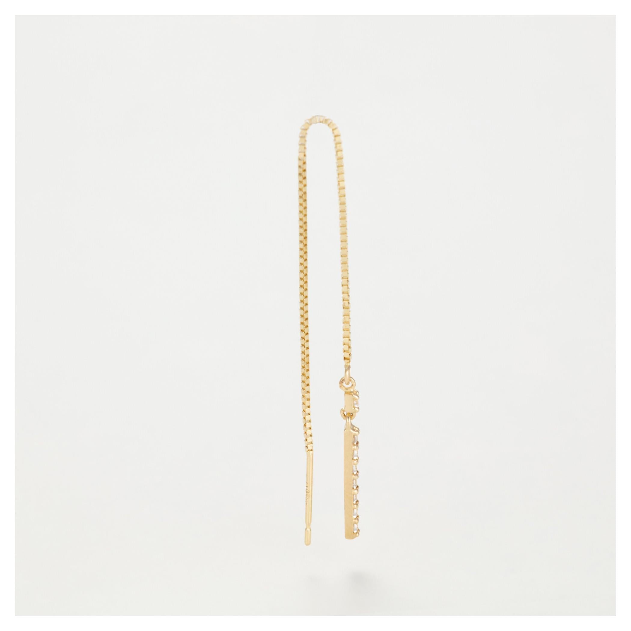 Boucles D'Oreilles "Jolies Pendantes" Or Jaune 375/1000
