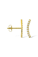 Boucles D'Oreilles "Merveilles Grimpantes" Or Jaune 375/1000