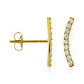 Pendientes “Climbing Wonders” Oro amarillo 375/1000