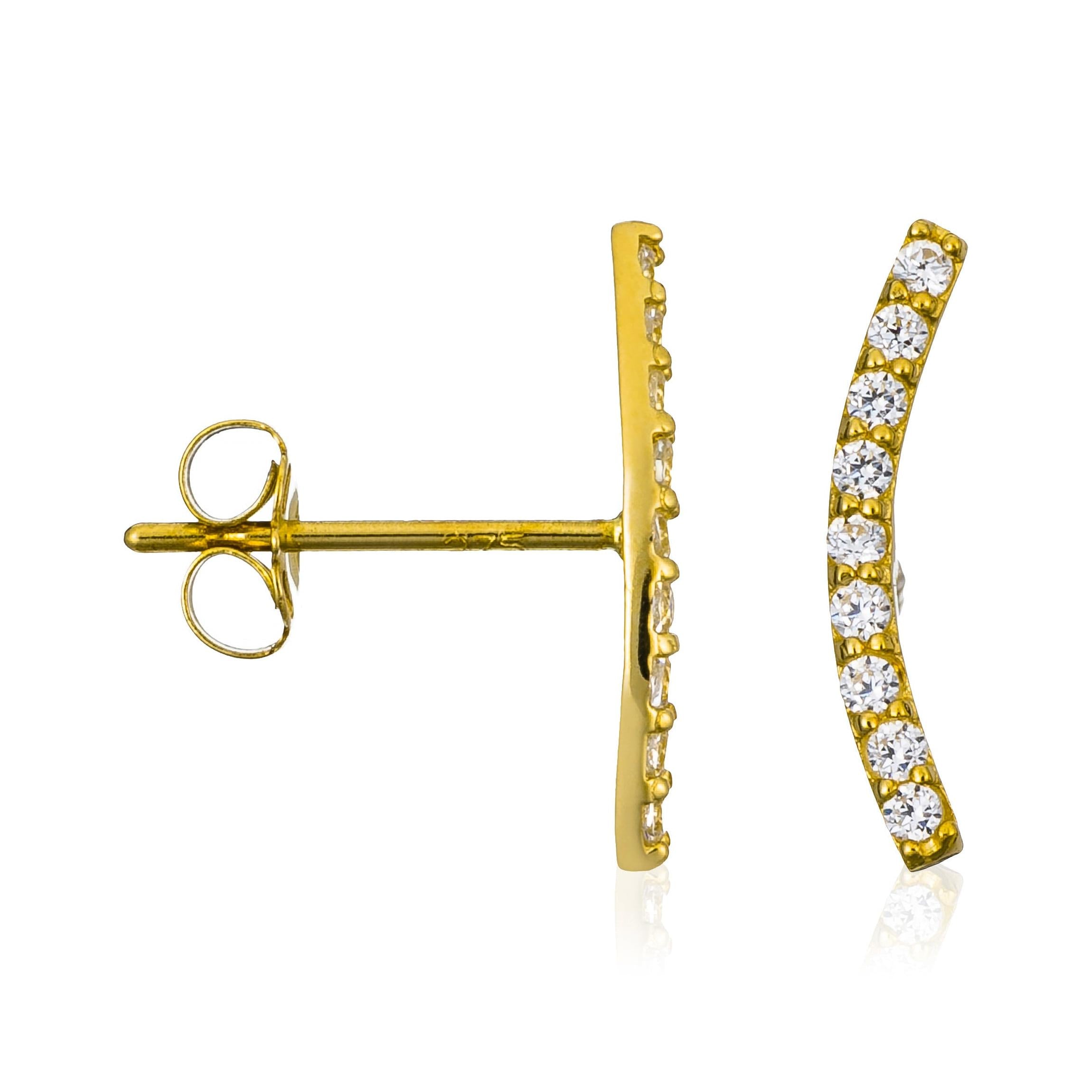 Pendientes “Climbing Wonders” Oro amarillo 375/1000
