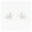 Boucles D'Oreilles "Envolée" - Or Blanc 375/1000