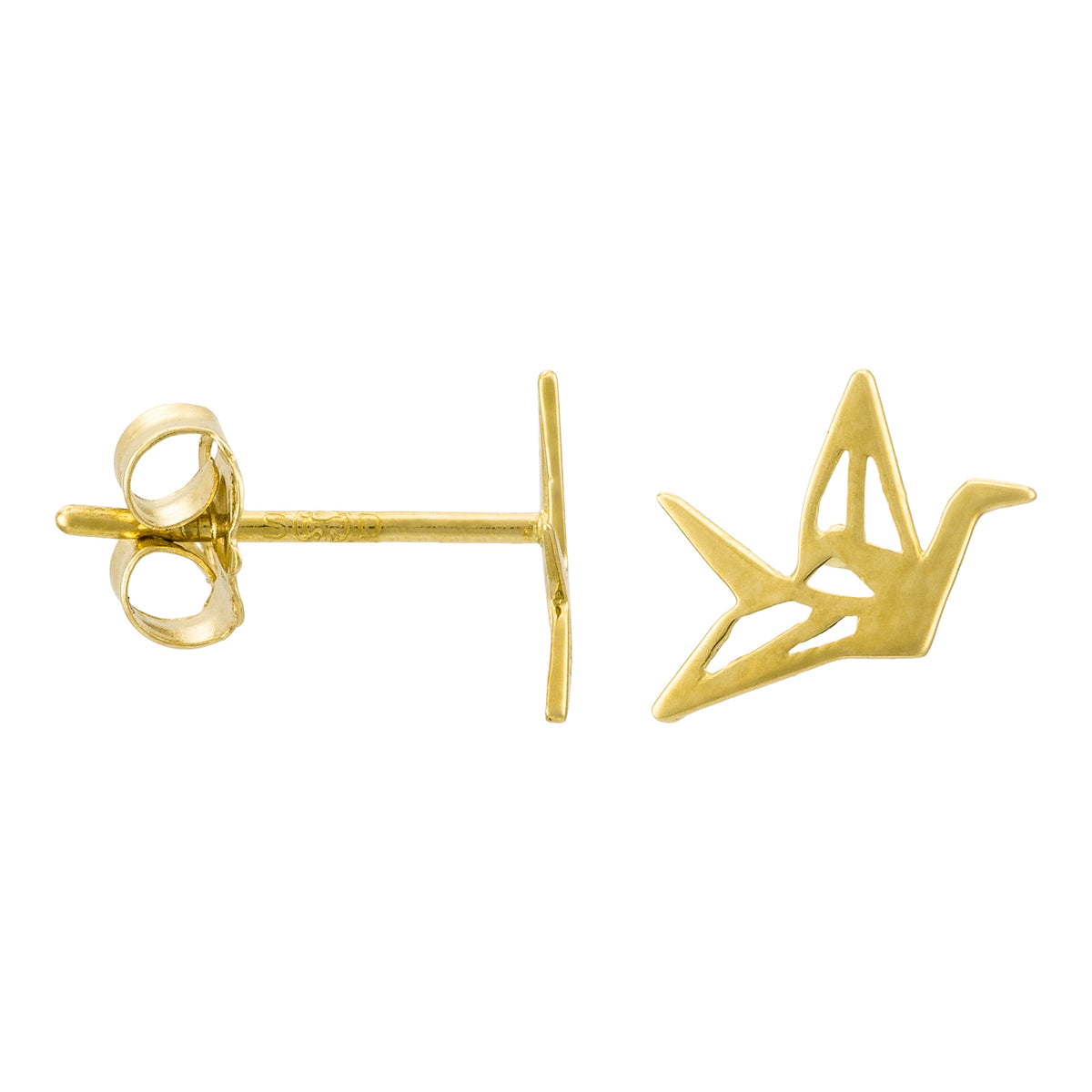 Boucles D'Oreilles "Envolée" Or Jaune 375/1000