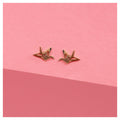 Boucles D'Oreilles "Envolée" - Or Jaune 375/1000