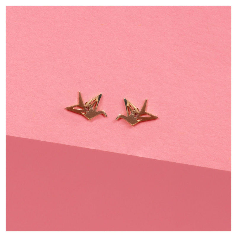 Boucles D'Oreilles "Envolée" - Or Jaune 375/1000