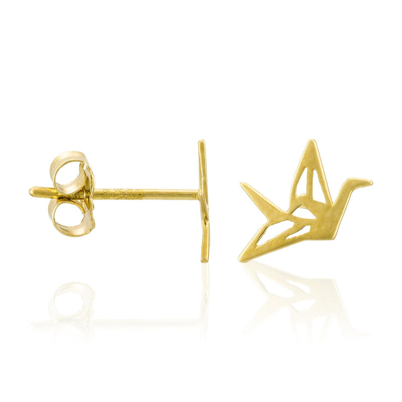 Boucles D'Oreilles "Envolée" - Or Jaune 375/1000