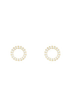 Pendientes "Moon" - Oro Amarillo 375/1000