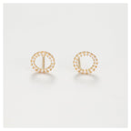 Pendientes "Moon" - Oro Amarillo 375/1000