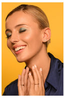 Boucles D'Oreilles "Moon" - Or Jaune 375/1000