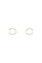 “Moon” Earrings 375/1000 Yellow Gold