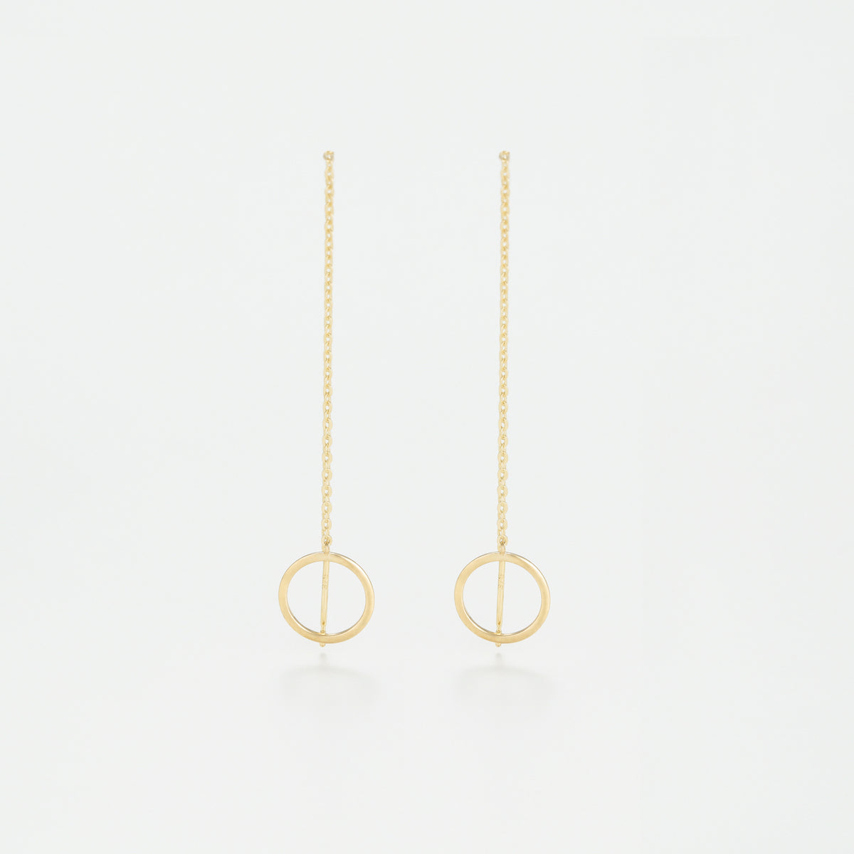 Boucle D'Oreilles "Cercles Imaginaires" Or Jaune
