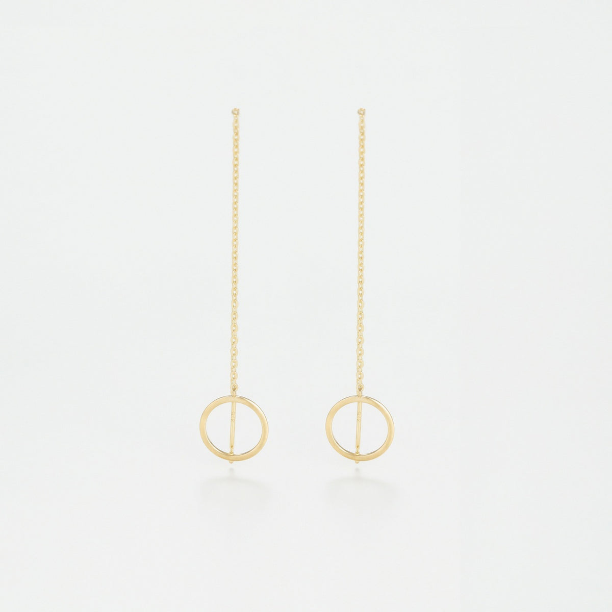 Boucle D'Oreilles "Cercles Imaginaires" Or Jaune - Or Jaune 375/1000