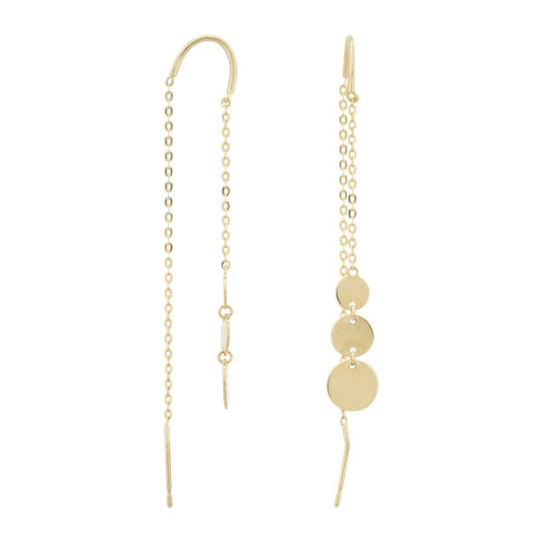 Pendientes "Jolie Tombée" Oro Amarillo