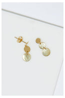 Boucles D'Oreilles "Marylou" Or Jaune 375/1000