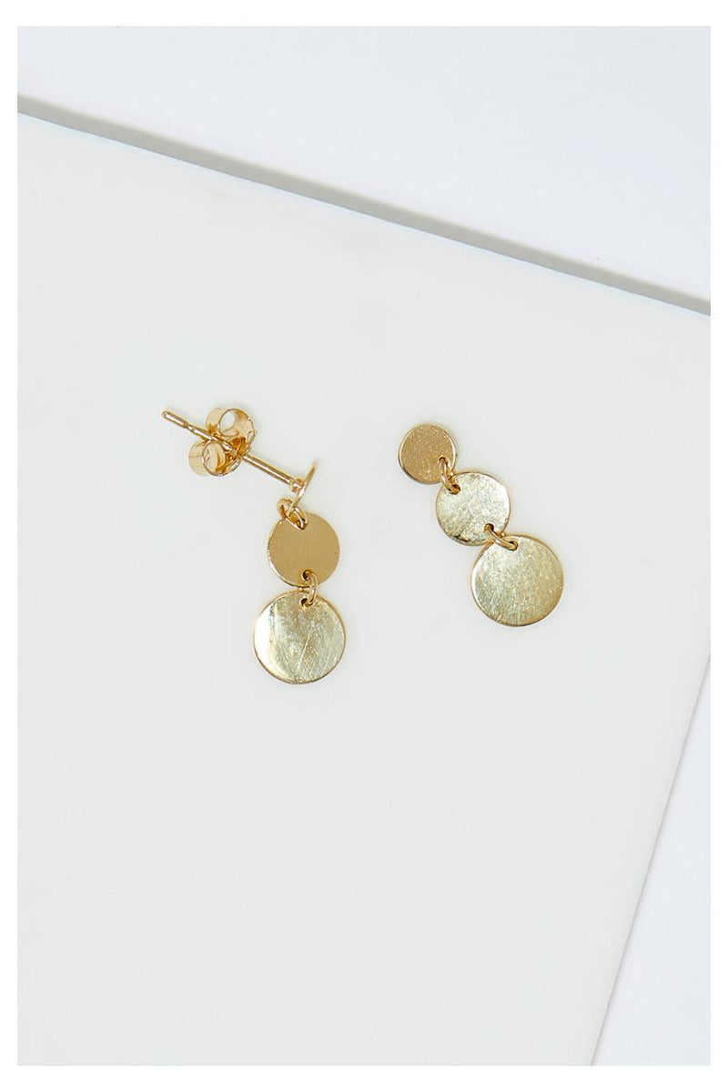 Boucles D'Oreilles "Marylou" Or Jaune 375/1000