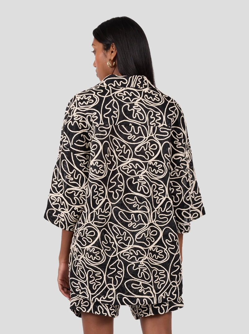 Eilish Pyjamas In Messy Weeds