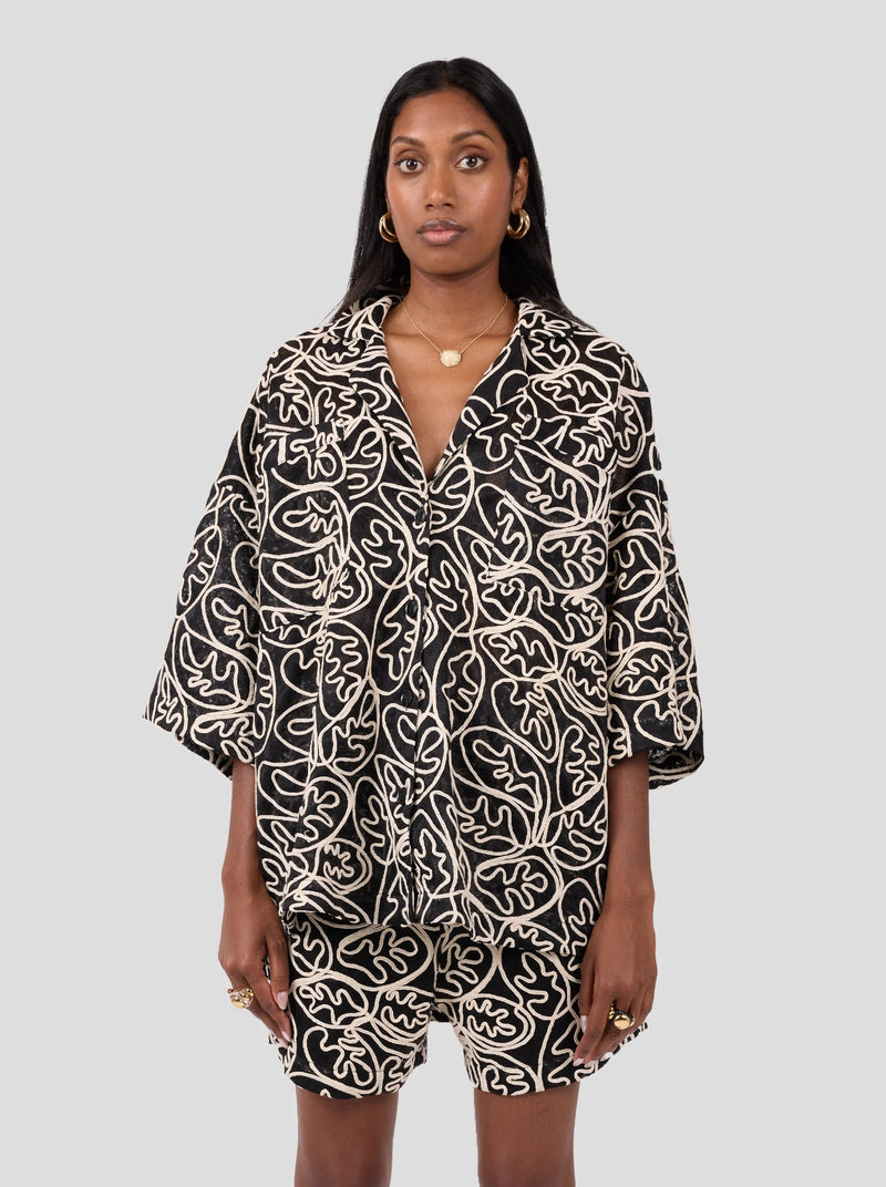 Eilish Pyjamas In Messy Weeds