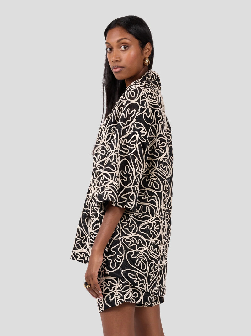 Eilish Pyjamas In Messy Weeds