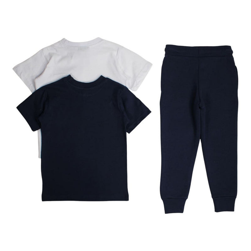 Pack De 2 T-Shirts Et Pantalon De Jogging Ellesse Garcon - Marine/Blanc