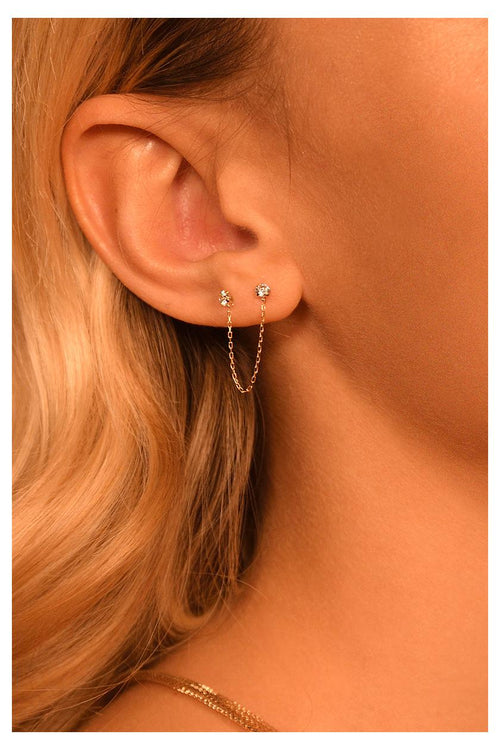 Pendientes individuales “Joia” – 375/1000