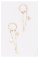 Pendientes “Love” 9Mm Oro Amarillo 375/1000