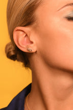 Bijou De Cartilage Unitaire "Pétales Multicolores" - Or Jaune 375/1000