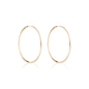 Boucles d'oreilles "Créoles dorées" 50 mm Or Jaune 375/1000