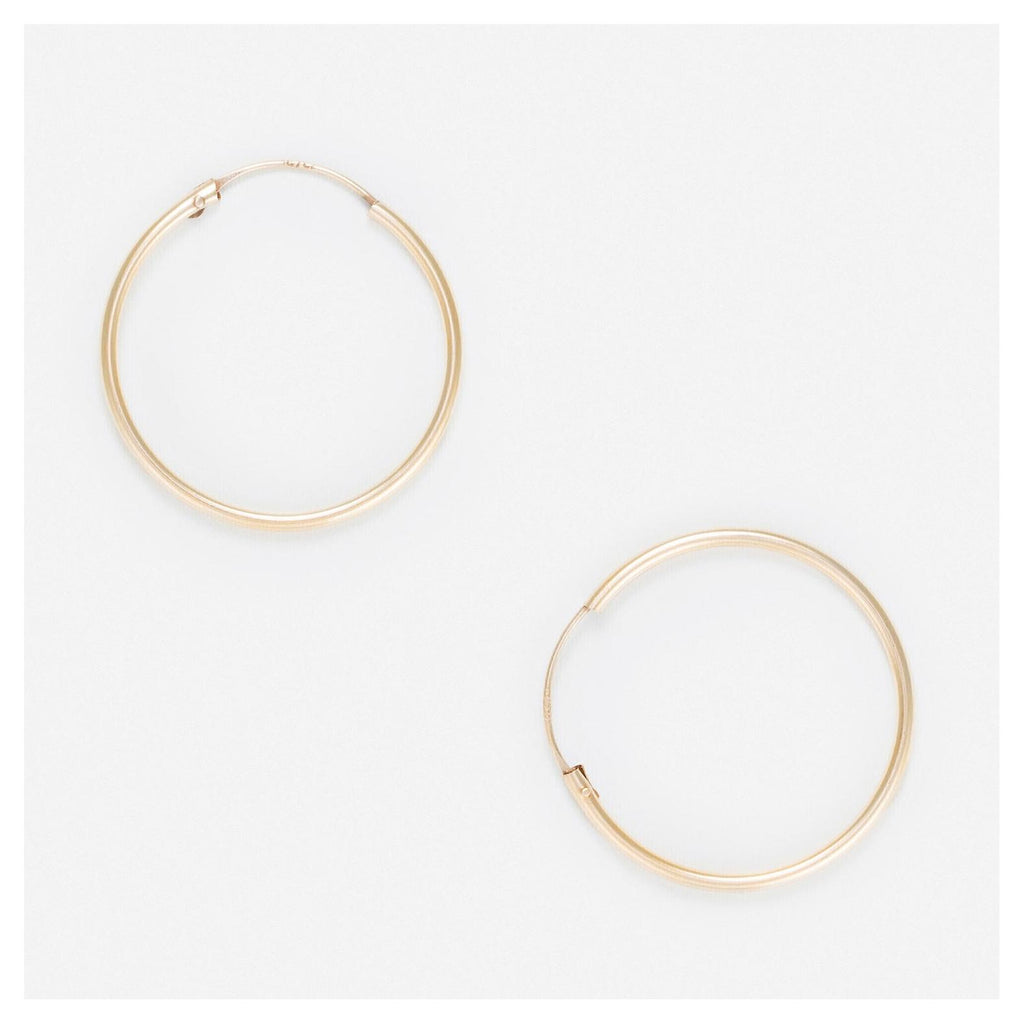 Pendientes “Sublime Criollo” – 20 Mm Oro Amarillo 375/1000