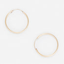 Boucles D'Oreilles "Sublimes Créoles" 20 Mm Or Jaune 375/1000 - Or Jaune 375/1000