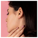 Boucles D'Oreilles "Croix Dorée" - Or Jaune 375/1000