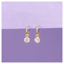 Boucles D'Oreilles "Créoles" - 8 Mm Or Jaune 375/1000