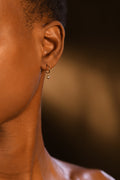 Boucles D'Oreilles "Créoles" 8 Mm Or Jaune 375/1000