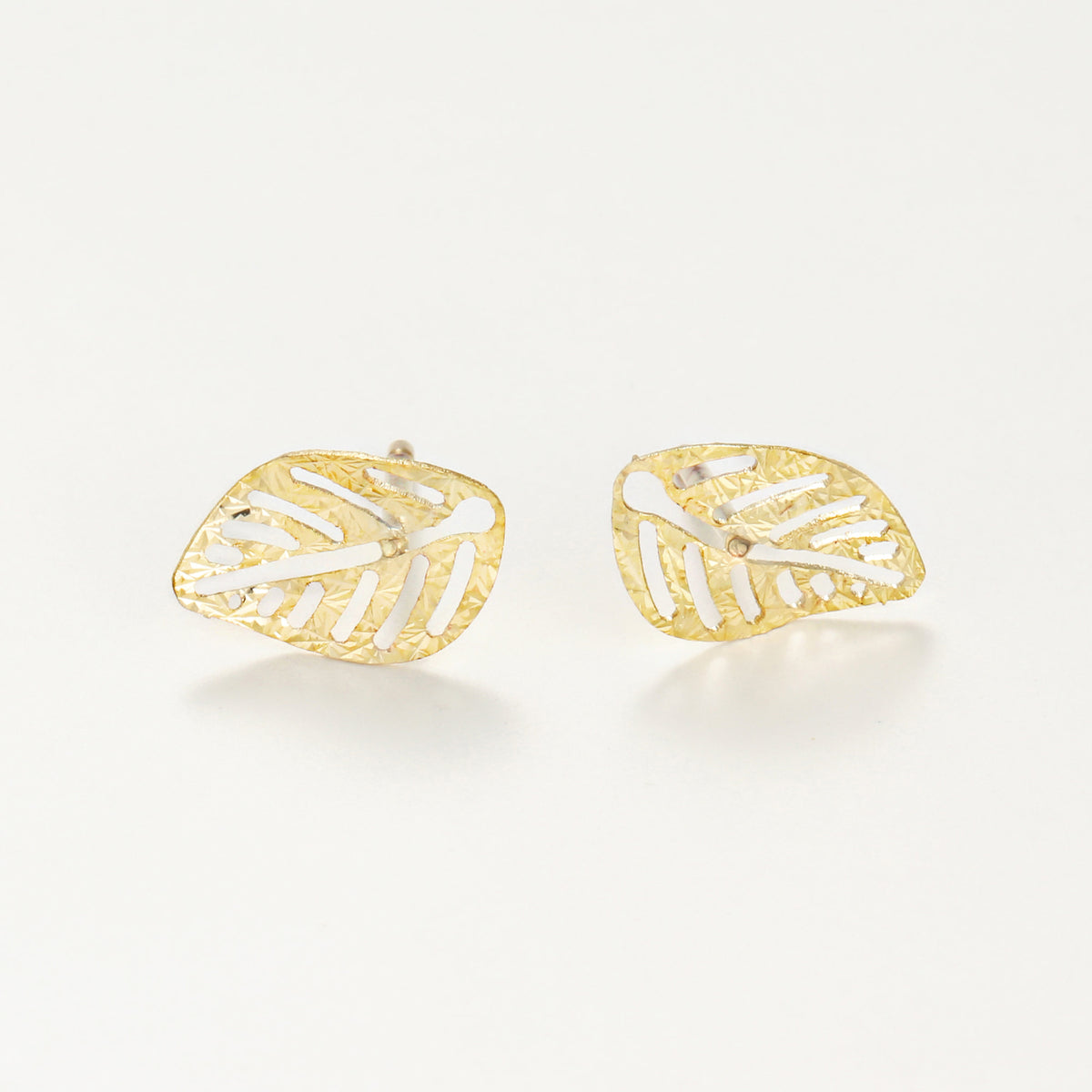 Boucles D'Oreilles " Sous Le Vent " Or Jaune 375 /1000