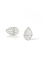 Boucles D'Oreilles " Sous Le Vent " Or Blanc 375/1000