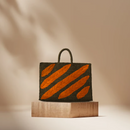 Elaia bag - Brown & Orange